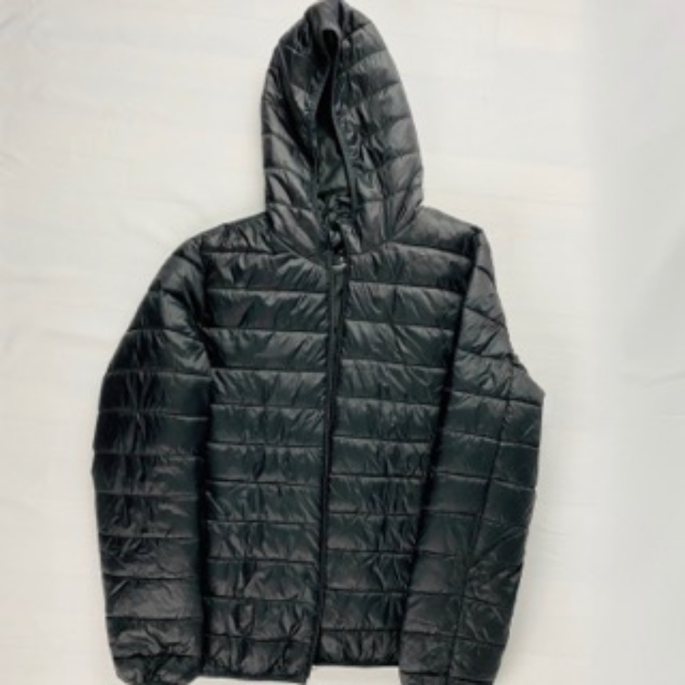 Primark Black Zip Puffer Jacket